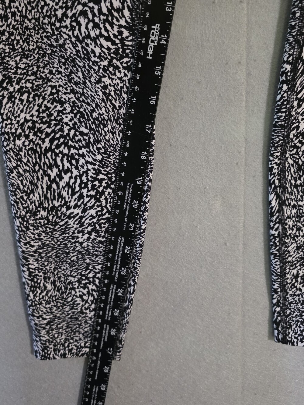 Lululemon Womens Warped Grain Alpine Instill High Rise Tight 27" Size 8 - Picture 4 of 10